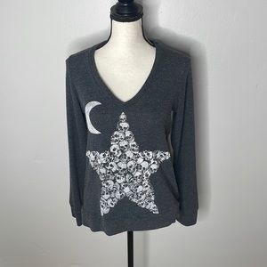 Lauren Moshi Skull Moon Sweatshirt